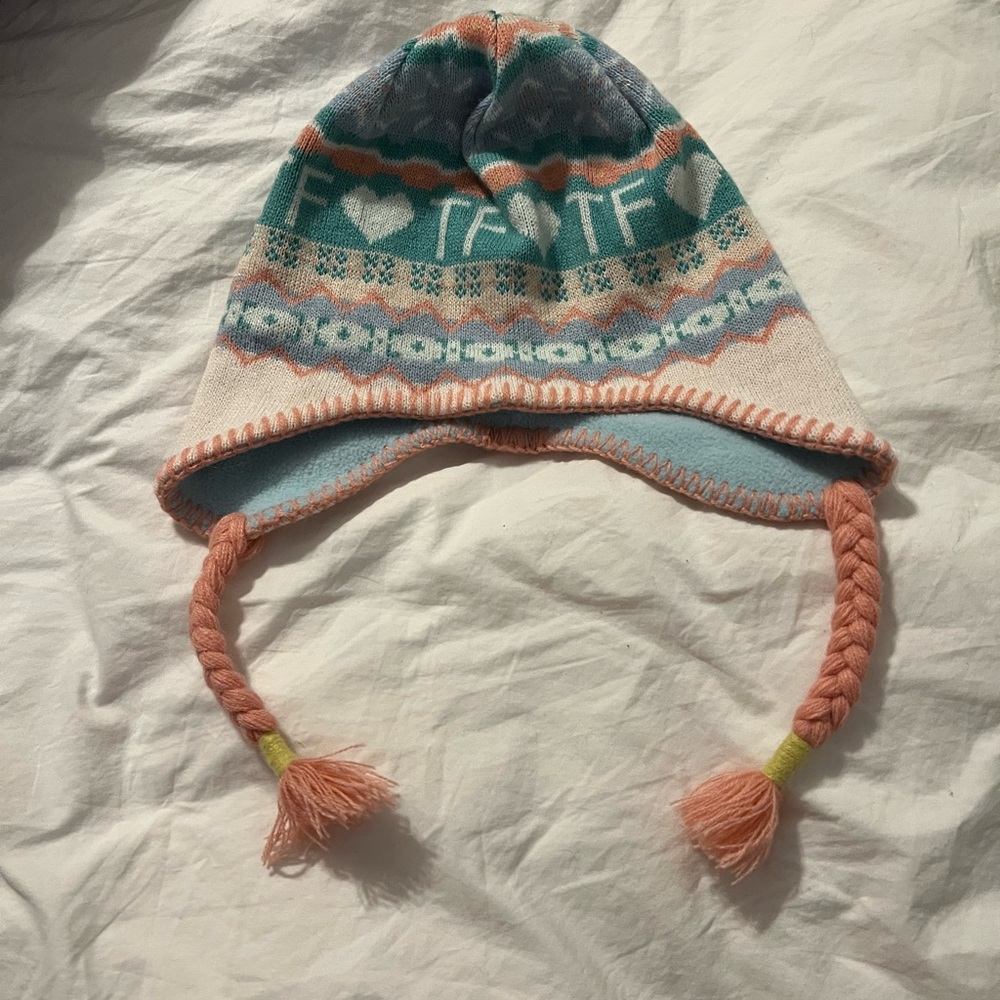 Teddy Fresh Multicolor Knit Hat for Kids